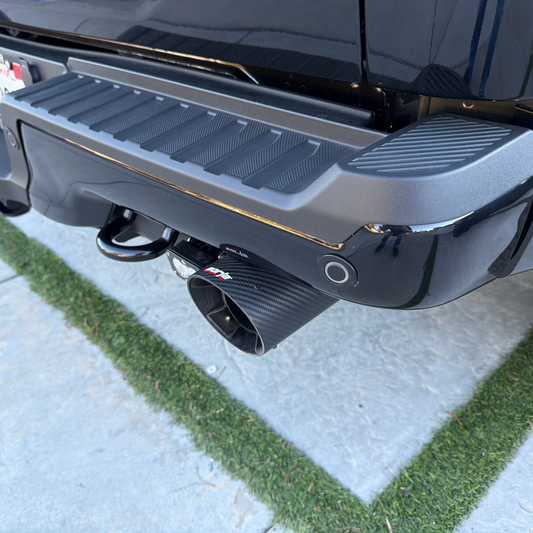 Borla 2021-2026 Ford Raptor/R Tail Pipe Kit - Carbon Fiber Black Anodize