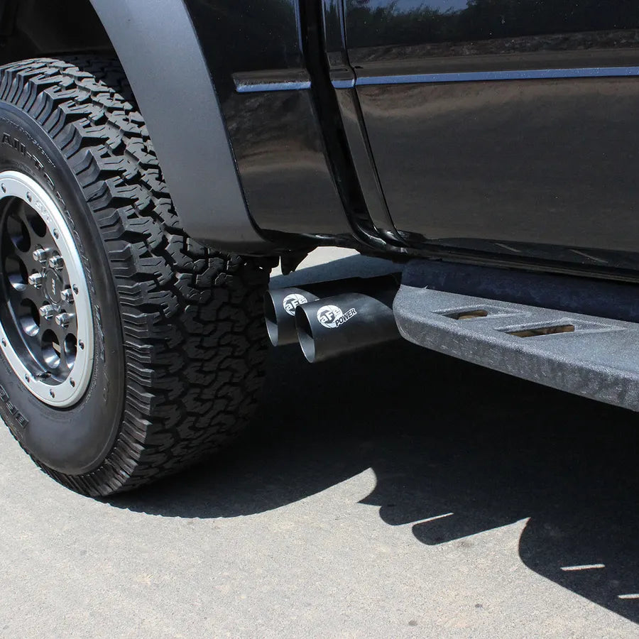 AFE Rebel Series Side Exit Cat-Back Exhaust System - 2010-2014 Ford Raptor 6.2L