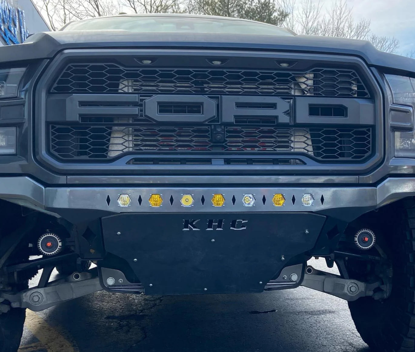 KHC Off-Road Frame Cut Bumper - Ford Raptor & Gen 13 F150 (Raptor Swapped)