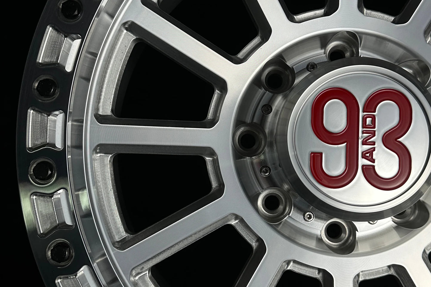 9&3 Wheels FR-13 | 6061-T6 Forged | Simulated Beadlock | Machined