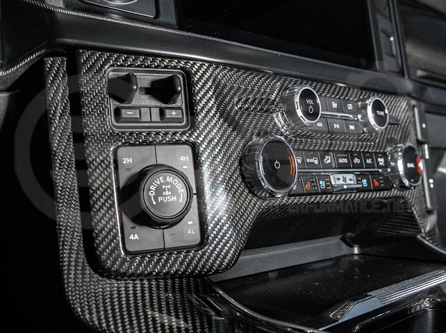 2021+ Ford Raptor/R Carbon Fiber Center Control Panel Cover