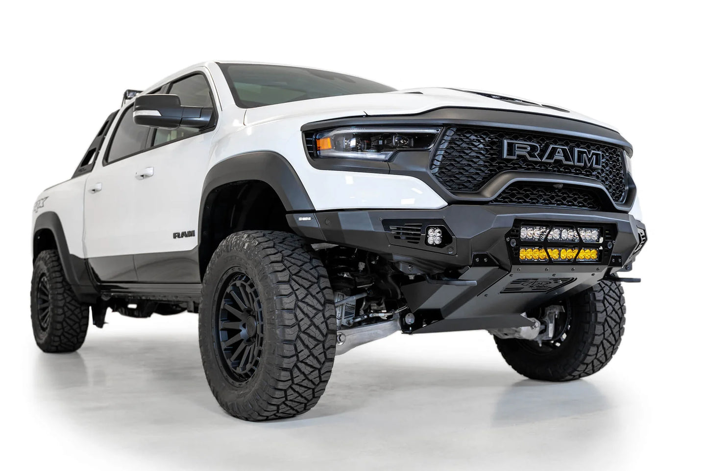 ADD 2021-2024 RAM 1500 TRX BOMBER FRONT BUMPER (20 INCH LIGHTS)