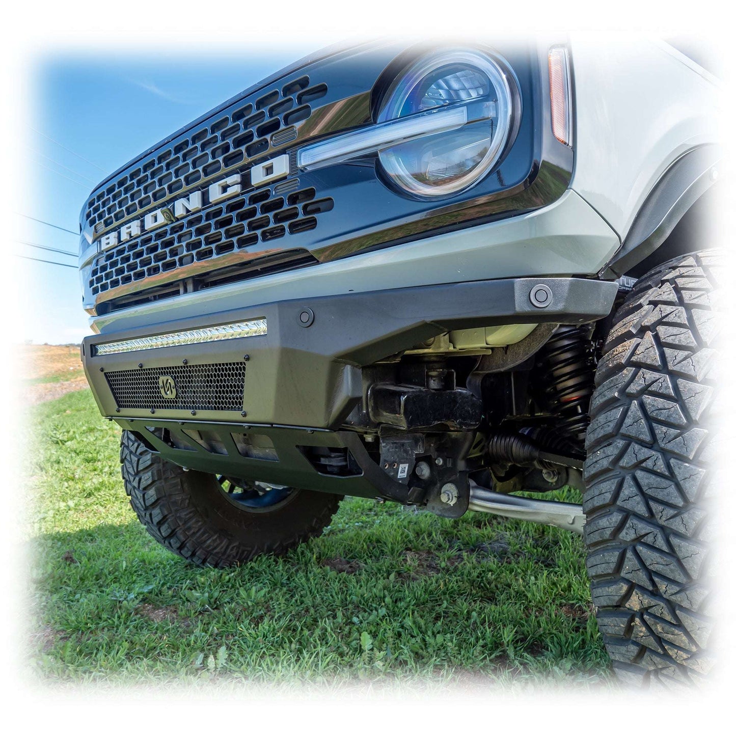 TURN Hyperlyte Front Bumper & Skid Plate for Ford Bronco