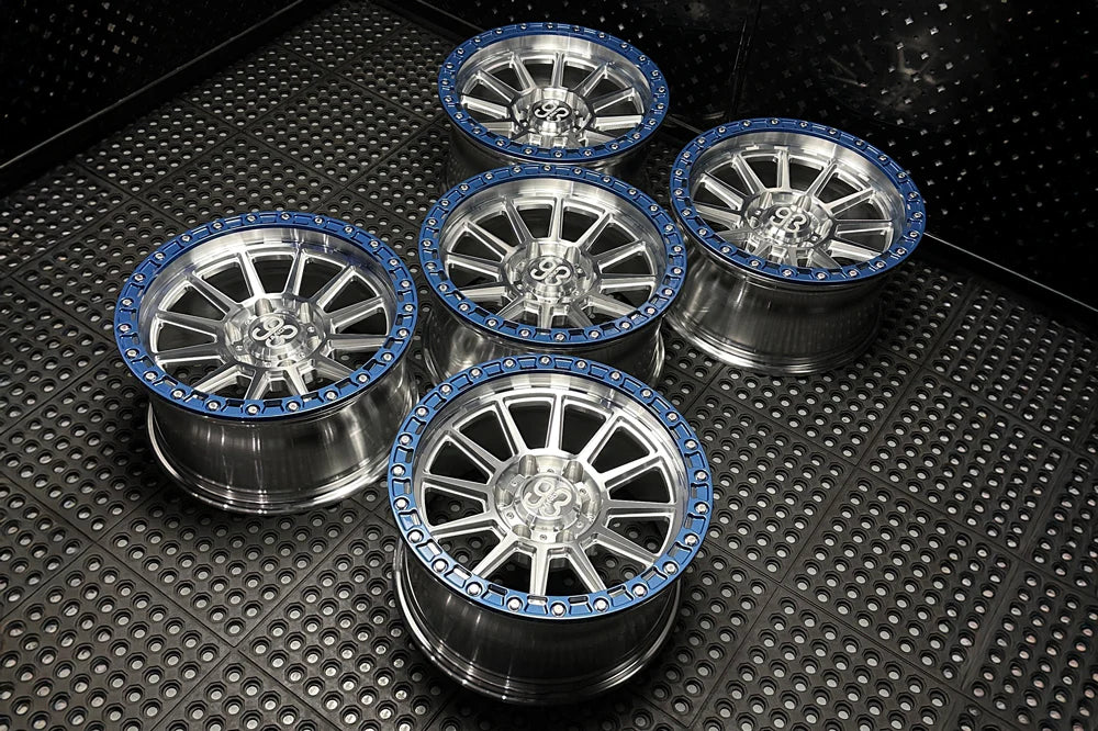 9&3 Wheels FR-11R | 6061-T6 Forged | Simulated Beadlock w/ Removable Ring