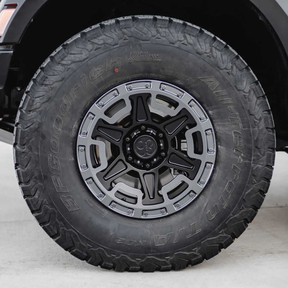 9&3 Wheels XR-01R | 6061-T6 Forged | Simulated Beadlock w/ Removable Ring