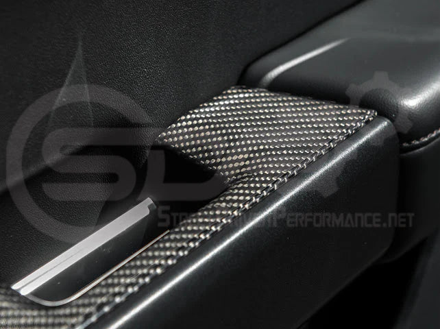 2021+ Ford Raptor/R Carbon Fiber Rear Door Side Panel Cover
