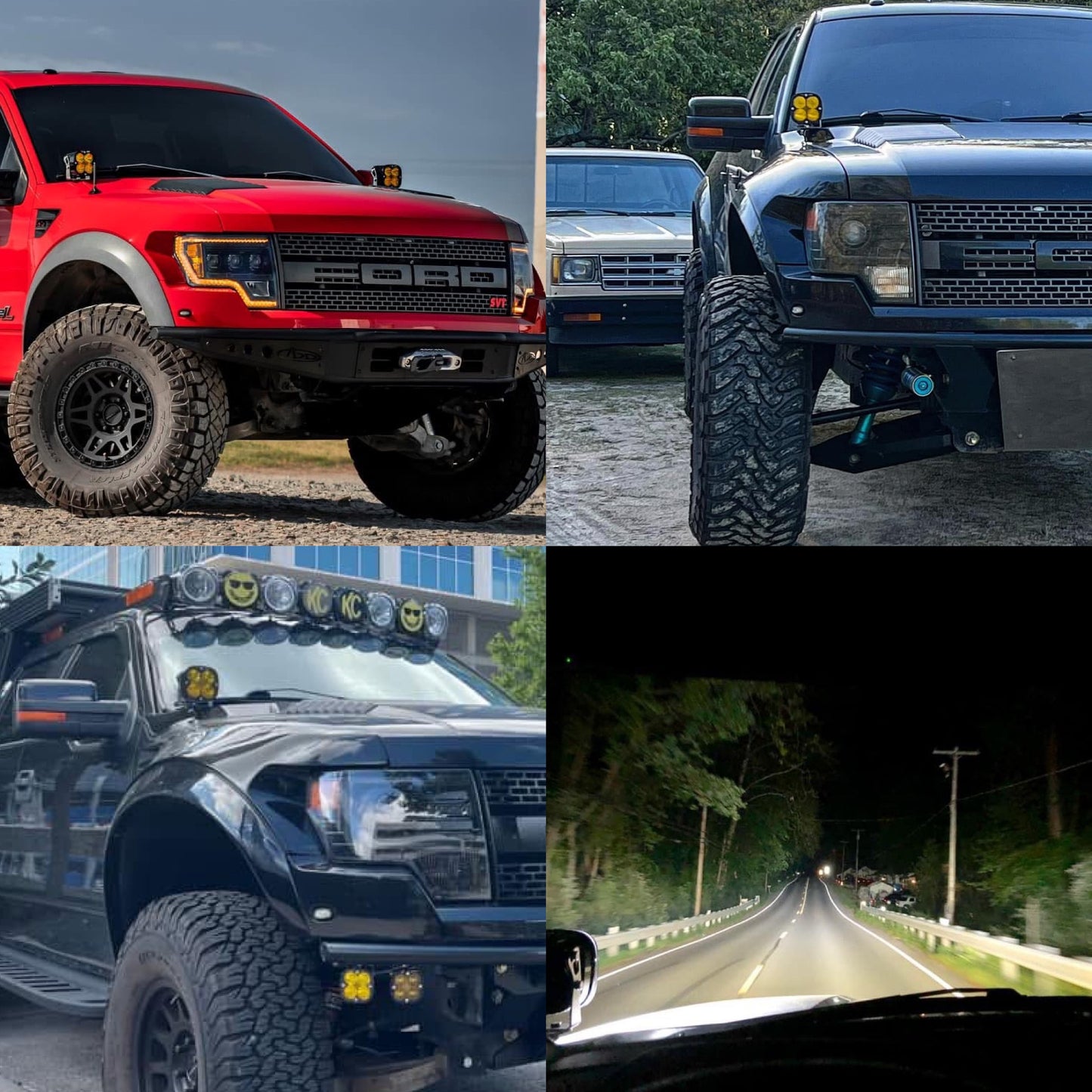 Ford Raptor Ditch Light aka A-Pillar Lights Package