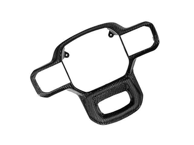 2021+ Ford Raptor/R Carbon Fiber Steering Wheel Button Trim Cover