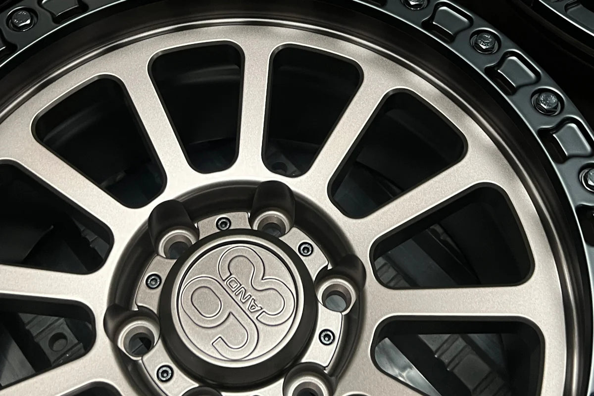 9&3 Wheels FR-12R | 6061-T6 Forged | Simulated Beadlock w/ Removable Ring