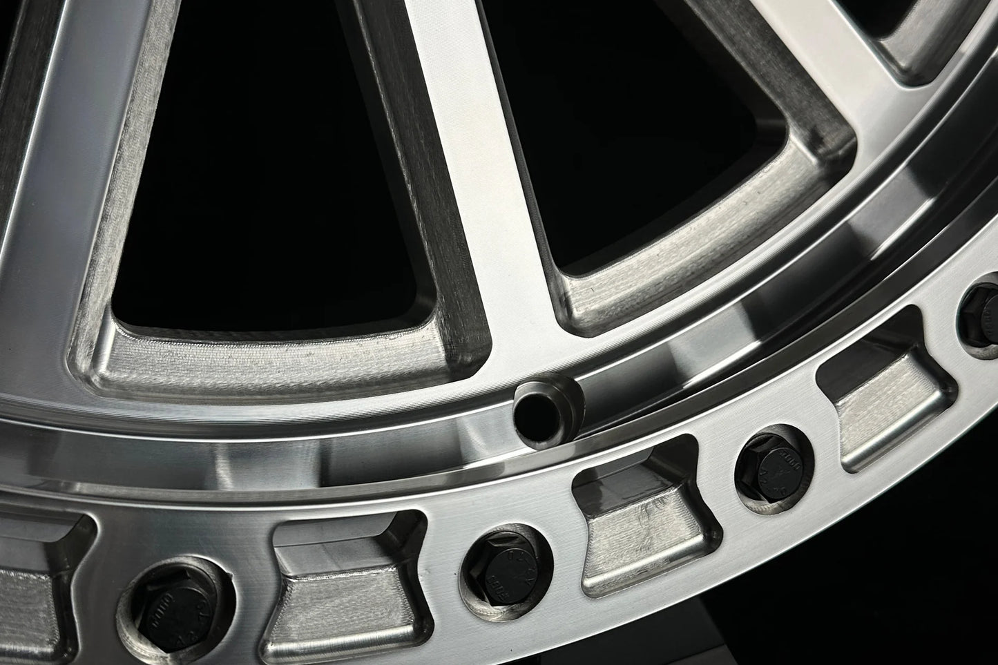 9&3 Wheels FR-13 | 6061-T6 Forged | Simulated Beadlock | Machined