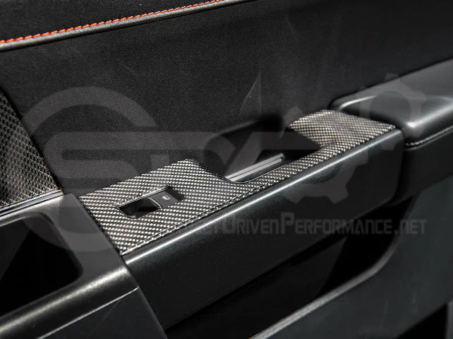 2021+ Ford Raptor/R Carbon Fiber Rear Door Side Panel Cover