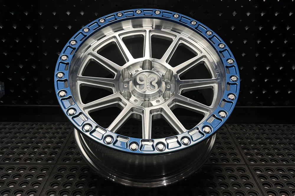 9&3 Wheels FR-11R | 6061-T6 Forged | Simulated Beadlock w/ Removable Ring