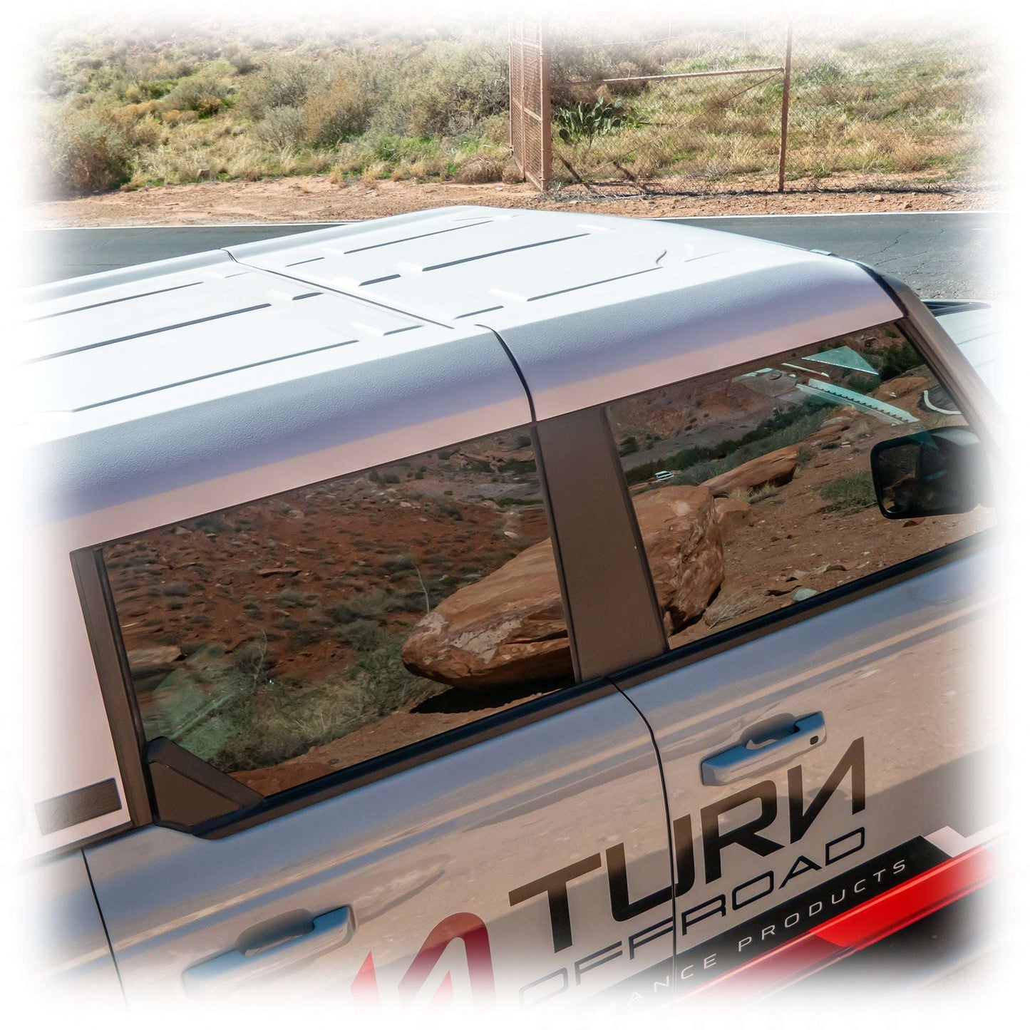 Hard Top for Ford Bronco 4-Door, White Gelcoat - 2021–2026 Ford Bronco 4-Door