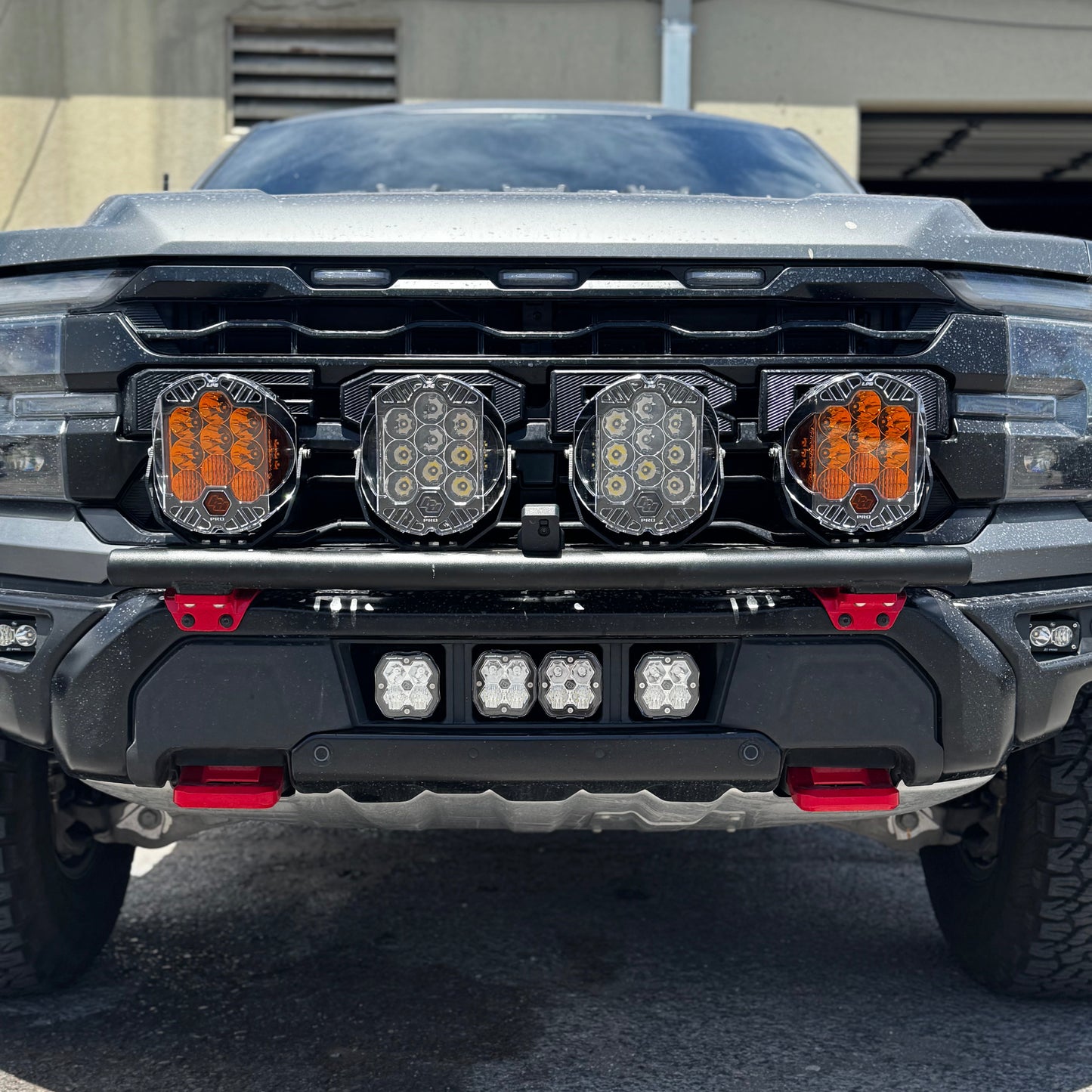 2023-2025 Ford Raptor/R Center Fog Light Kit - Baja Designs Lighting