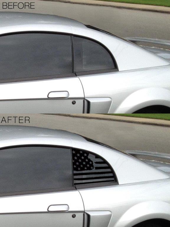Quarter Window American Flag (1999-2004 Mustang)