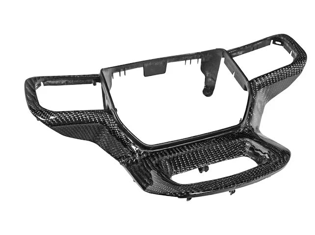 2021+ Ford Raptor/R Carbon Fiber Steering Wheel Button Trim Cover