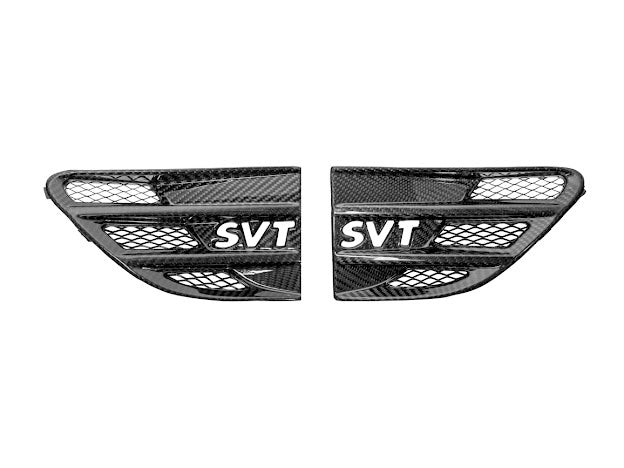 2010-2014 Ford Raptor SVT Replacement Carbon Fiber Side Fender Vent Trim