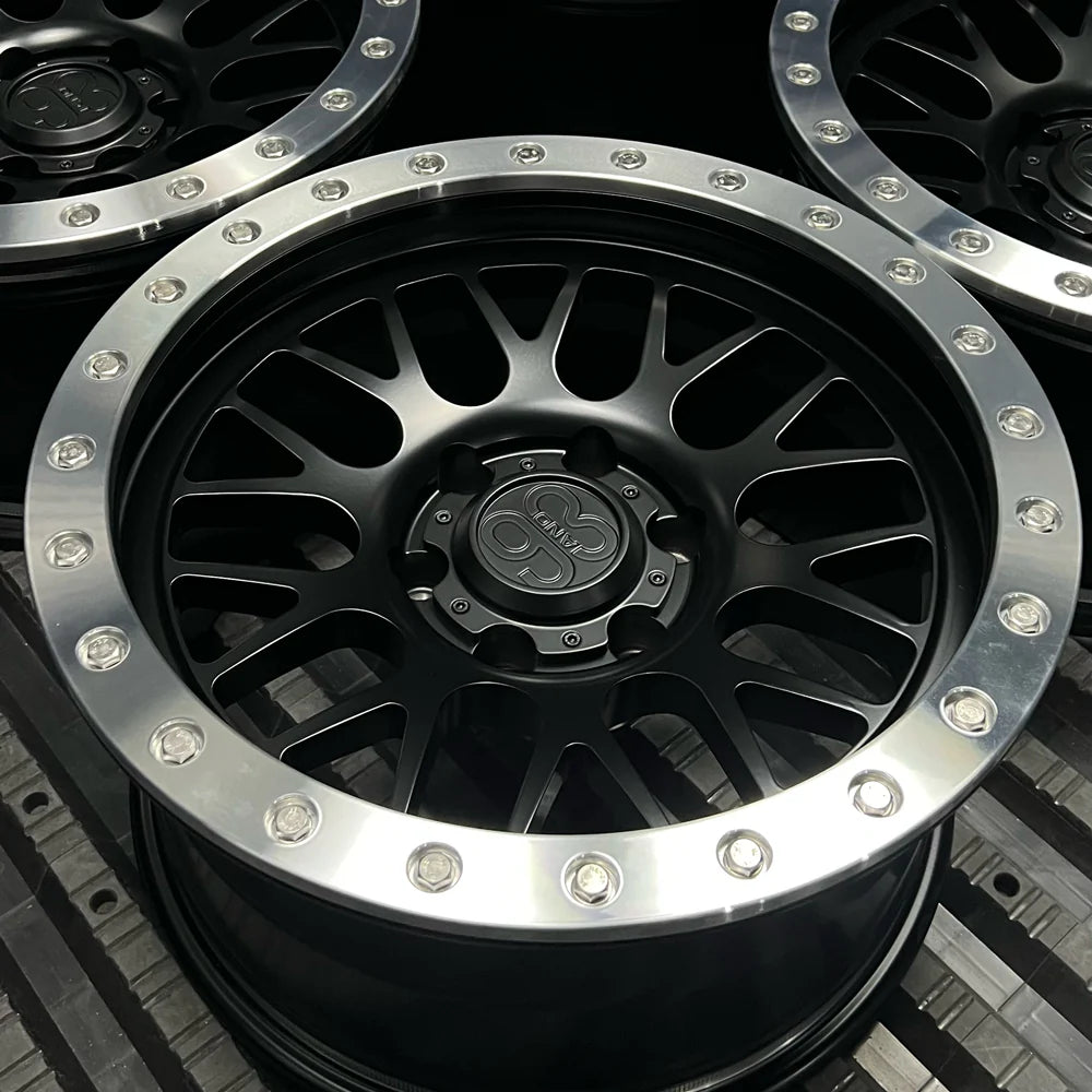 9&3 Wheels TX-01R | 6061-T6 Forged | Simulated Beadlock w/ Removable Ring