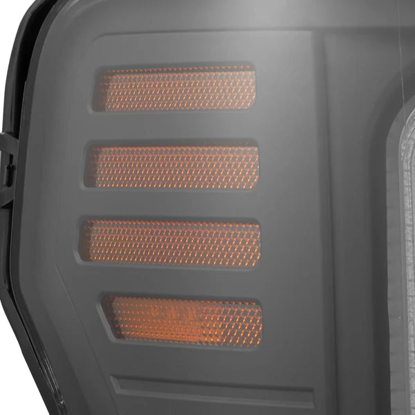 Alpharex 2010-2014 Ford Raptor MKII NOVA-Series LED Projector Headlights Black