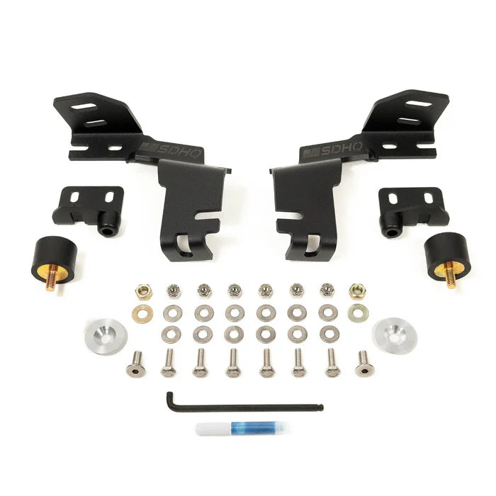 SDHQ '17-22 Ford Super Duty SDHQ Built A-Pillar Light Mounts