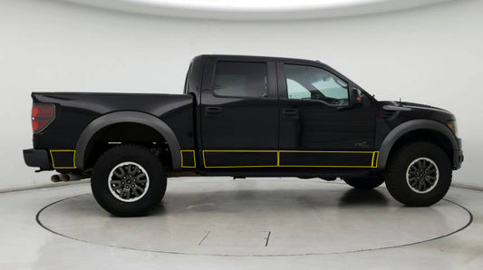 Lower Body Line Paint Protection - Crew Cab (2010-2014 Raptor)