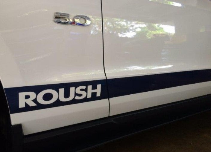 Roush Style Rocker Panel Stripes (2010-2012 Mustang)