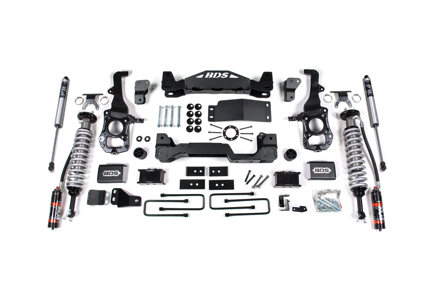 BDS 4 Inch Lift Kit | FOX 2.5 Performance Elite Coil-Over | Ford F150 (21-25) 4WD