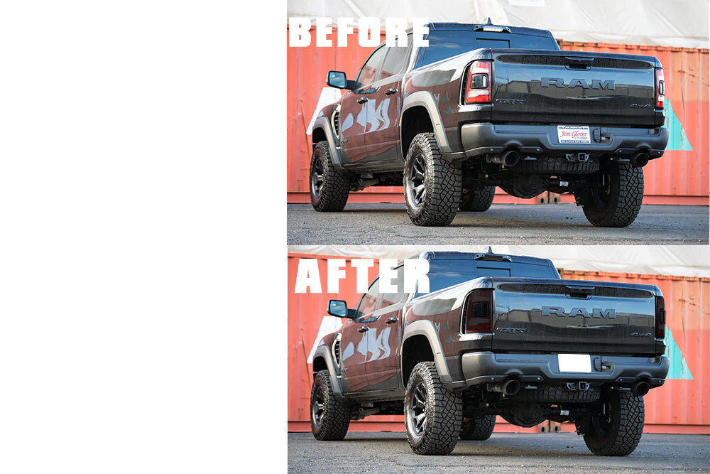 Front & Rear Lens Tint Kit (2021-2024 Ram TRX)