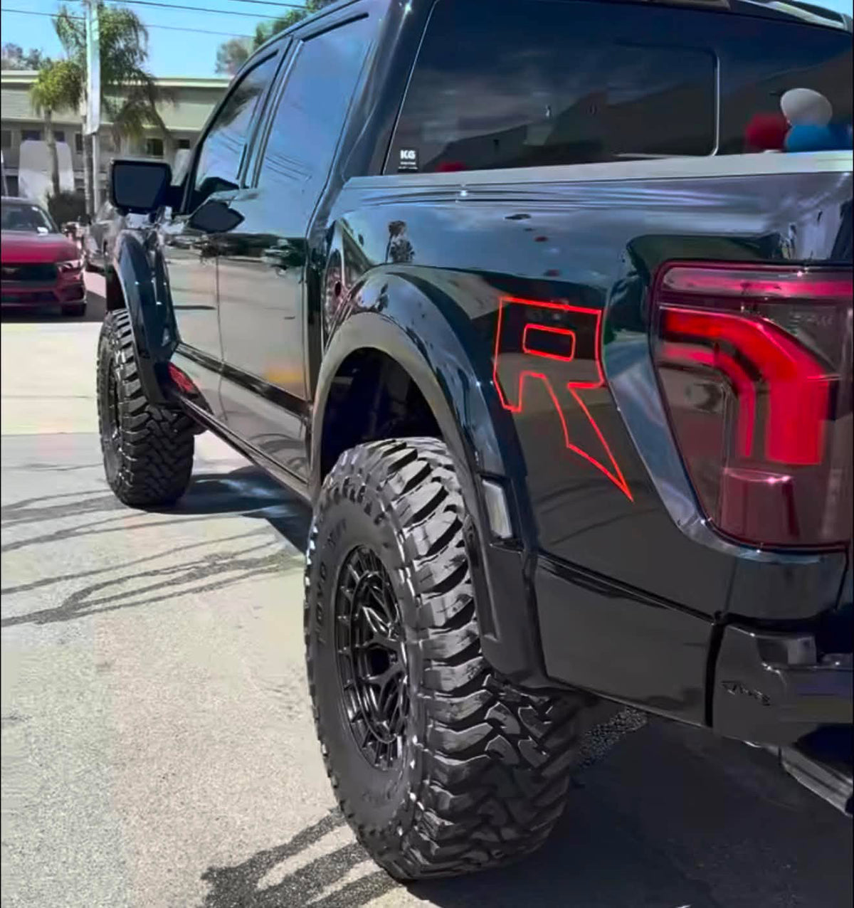 Raptor R Bedside Graphic "R"