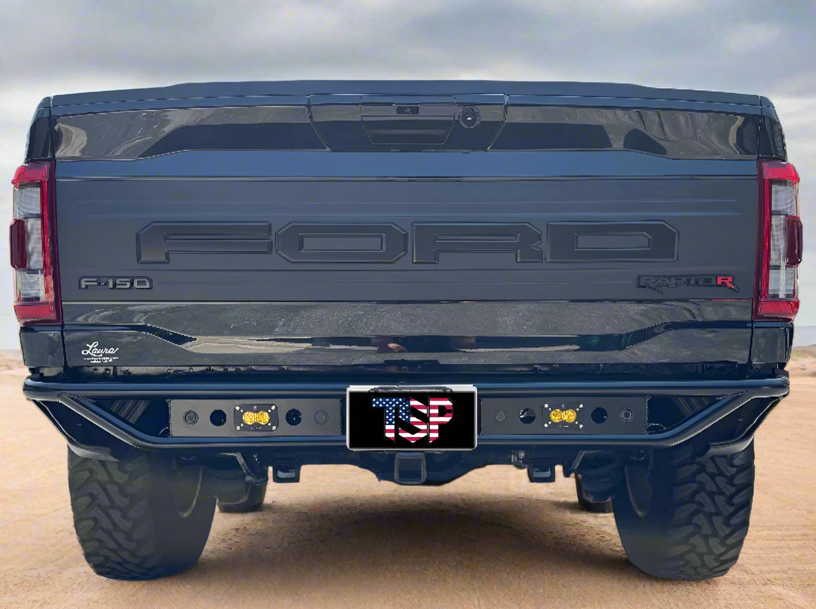RPG Offroad Gen 3 Raptor/R Rear Motion Bumper With Integrated Trailer Hitch