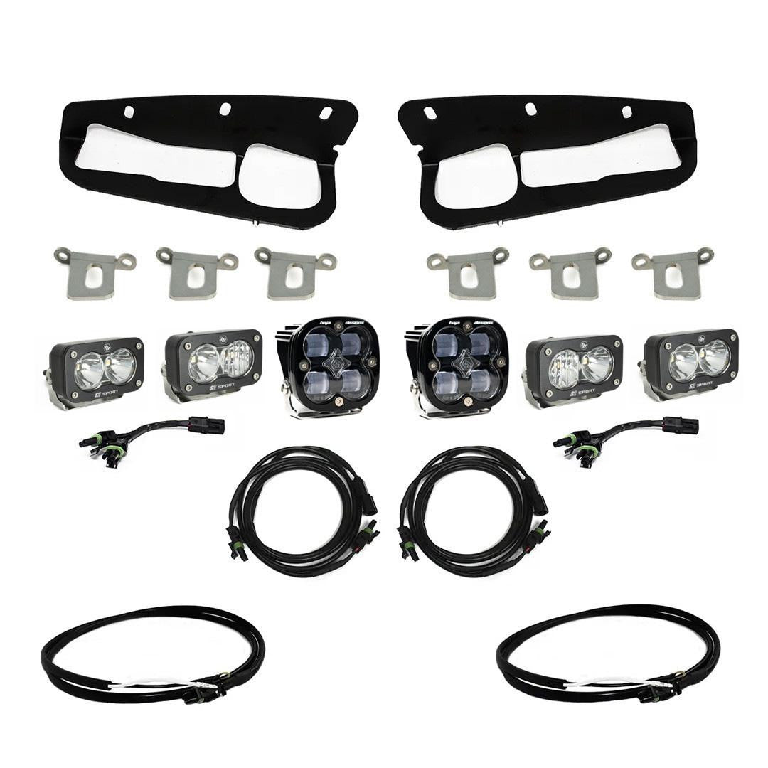 Baja Designs 2021+ Ford Bronco SAE Fog Pocket Kit
