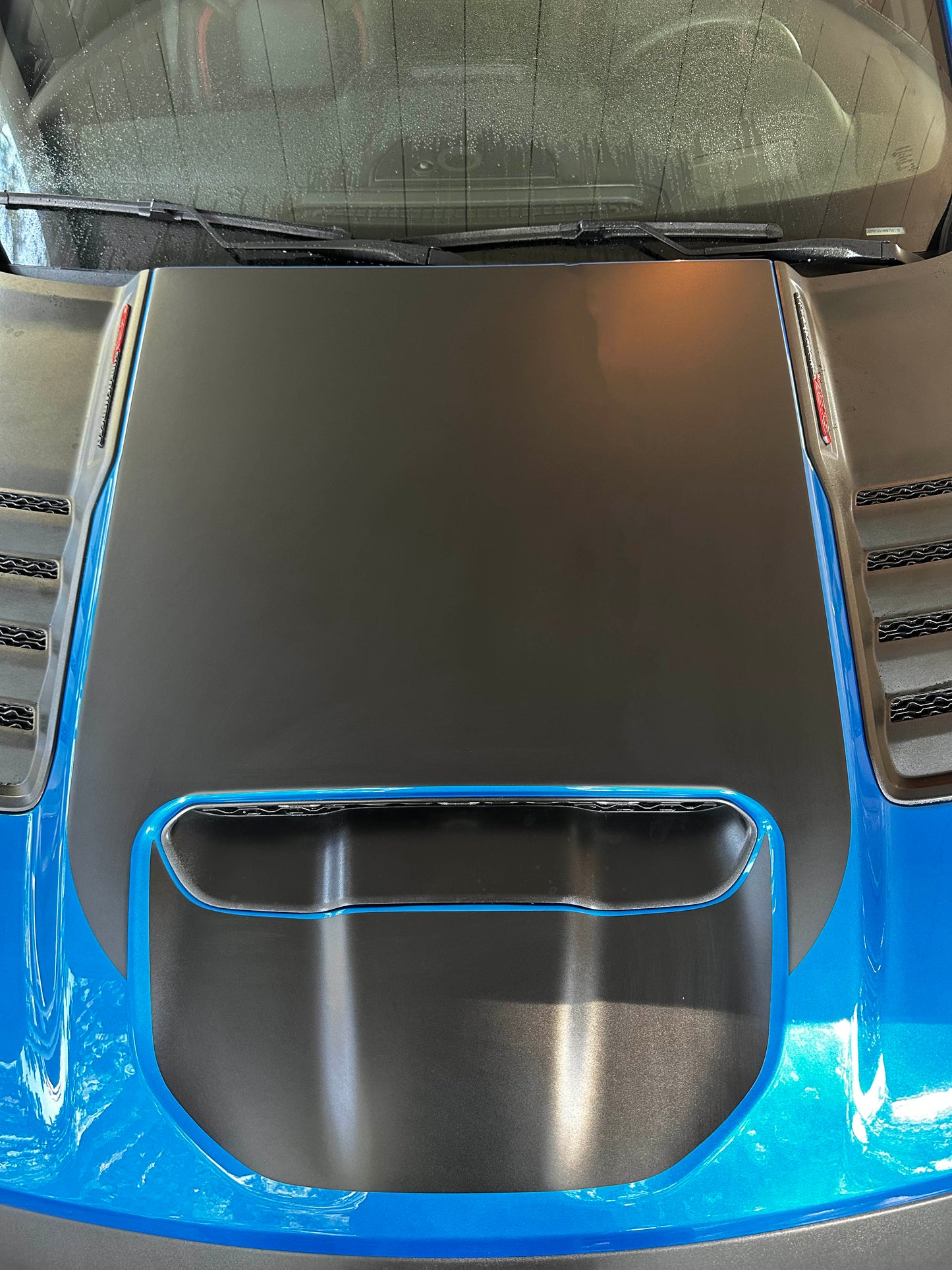 Combo Solid Large Hood Graphic & Small Center Graphic (2021-2025 Ram TRX/RHO)