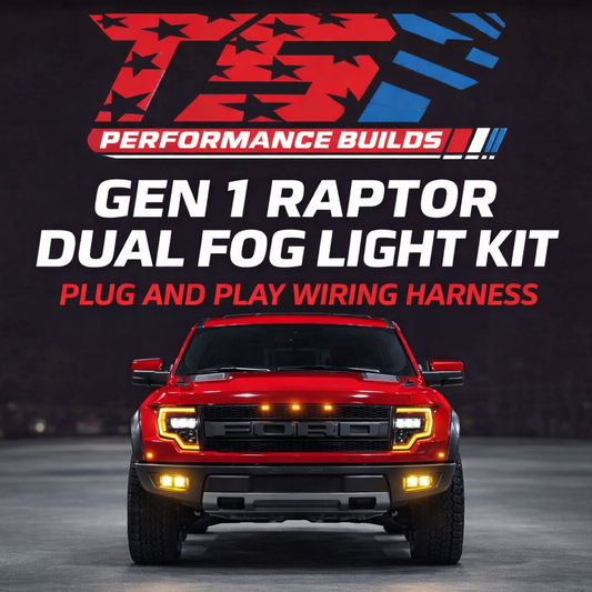 Gen 1 Raptor Fog Light Plug & Play Wiring Harness
