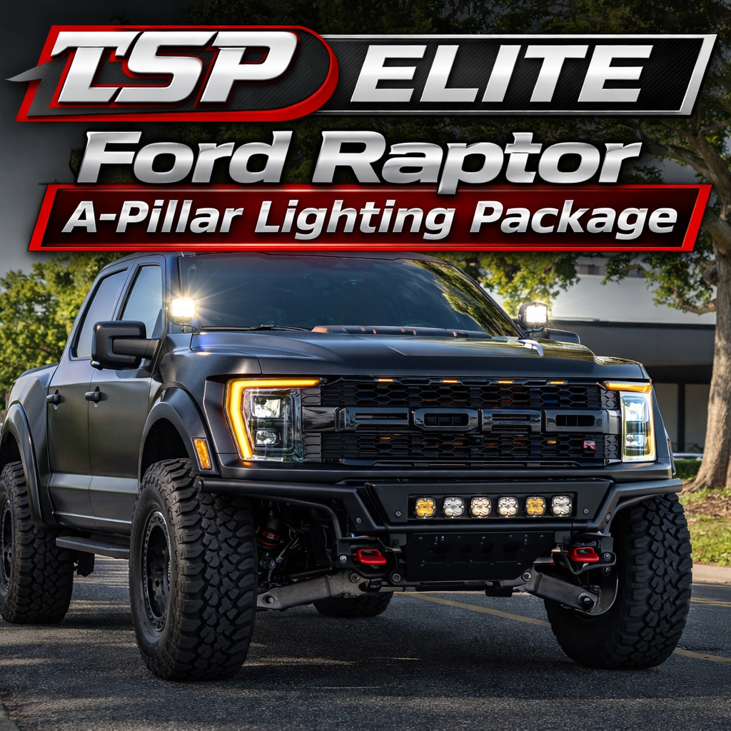 2010-2025 Ford Raptor A-Pillar Lighting Package