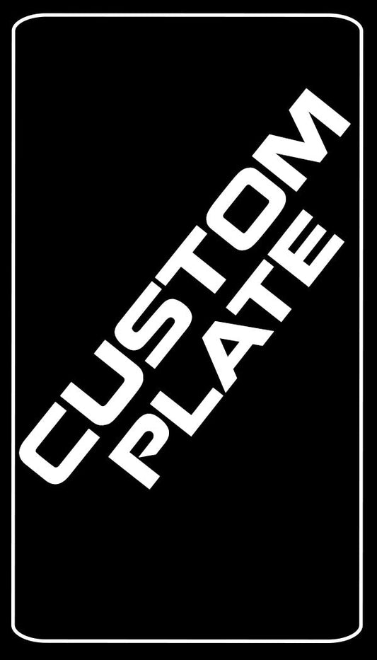 Aluminum Grille Plate - Custom Grille Plate [GP_CP]