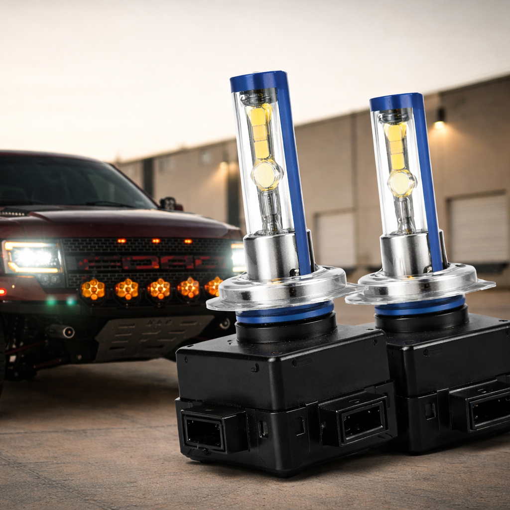 2013-2014 Ford Raptor HID Bulb Upgrade