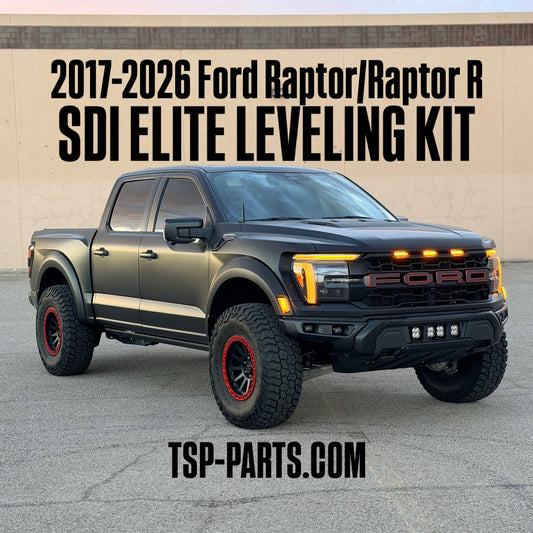 SDI ELITE 2017-2026 FORD RAPTOR/RAPTOR R FRONT BUCKET TOP HAT KIT