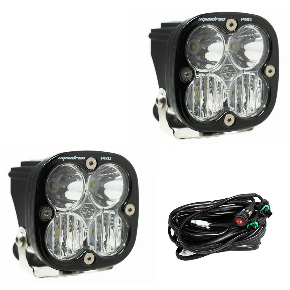 Baja Designs Squadron Pro Series Spot Pattern LED Light Pods