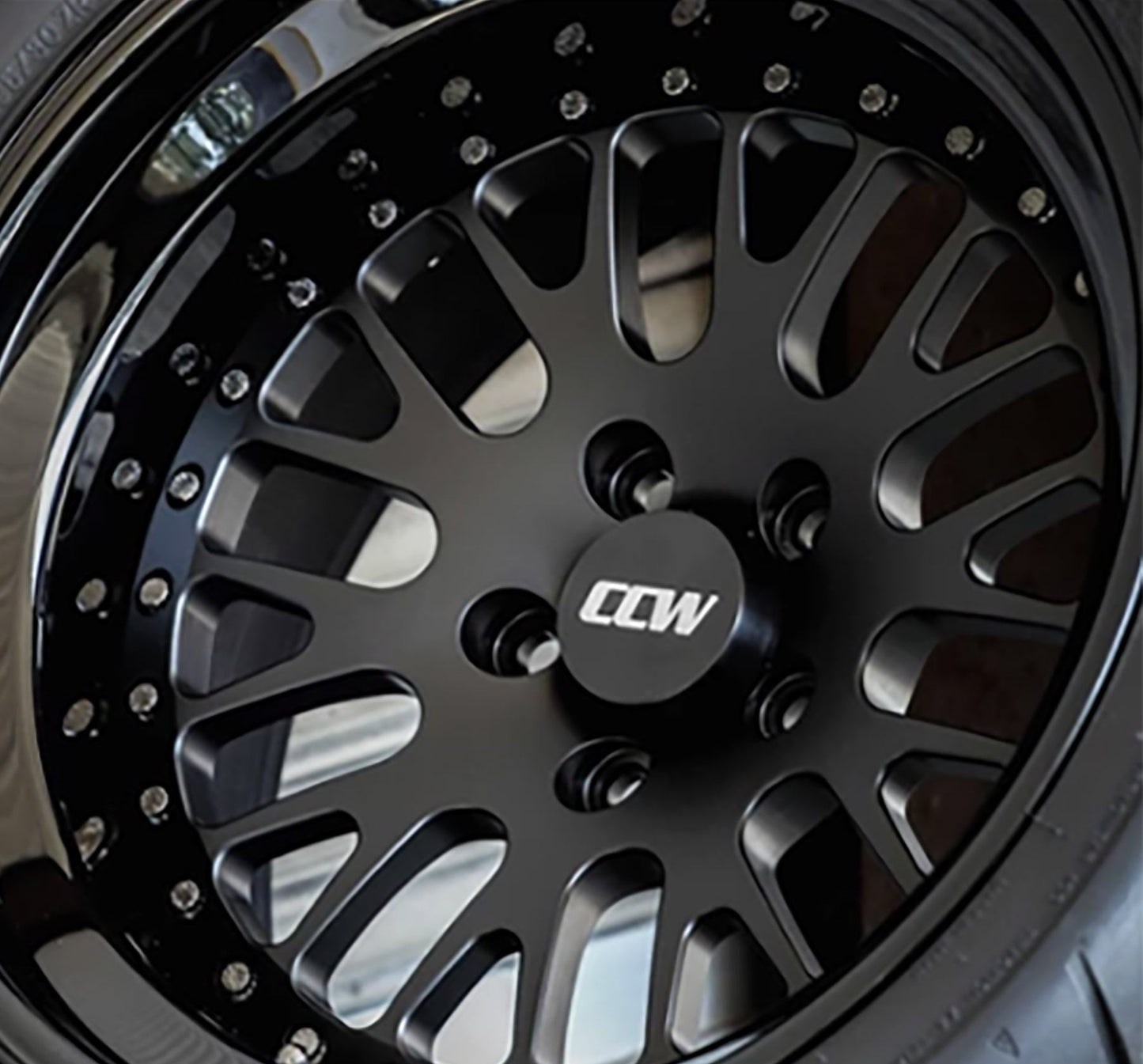 CCW Wheel Center Cap Decal Inserts