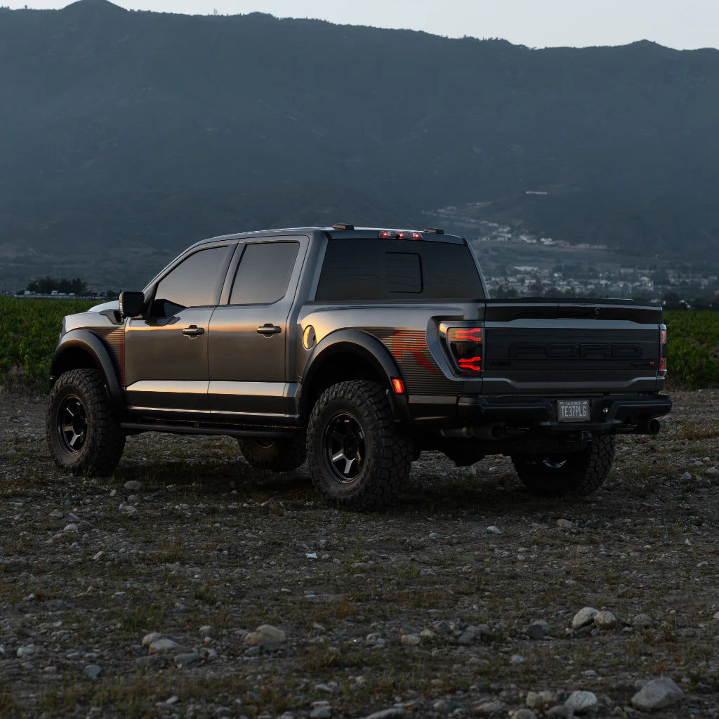 2024-2026 Ford Raptor & Raptor R LUXX-Series LED Tail Lights Black