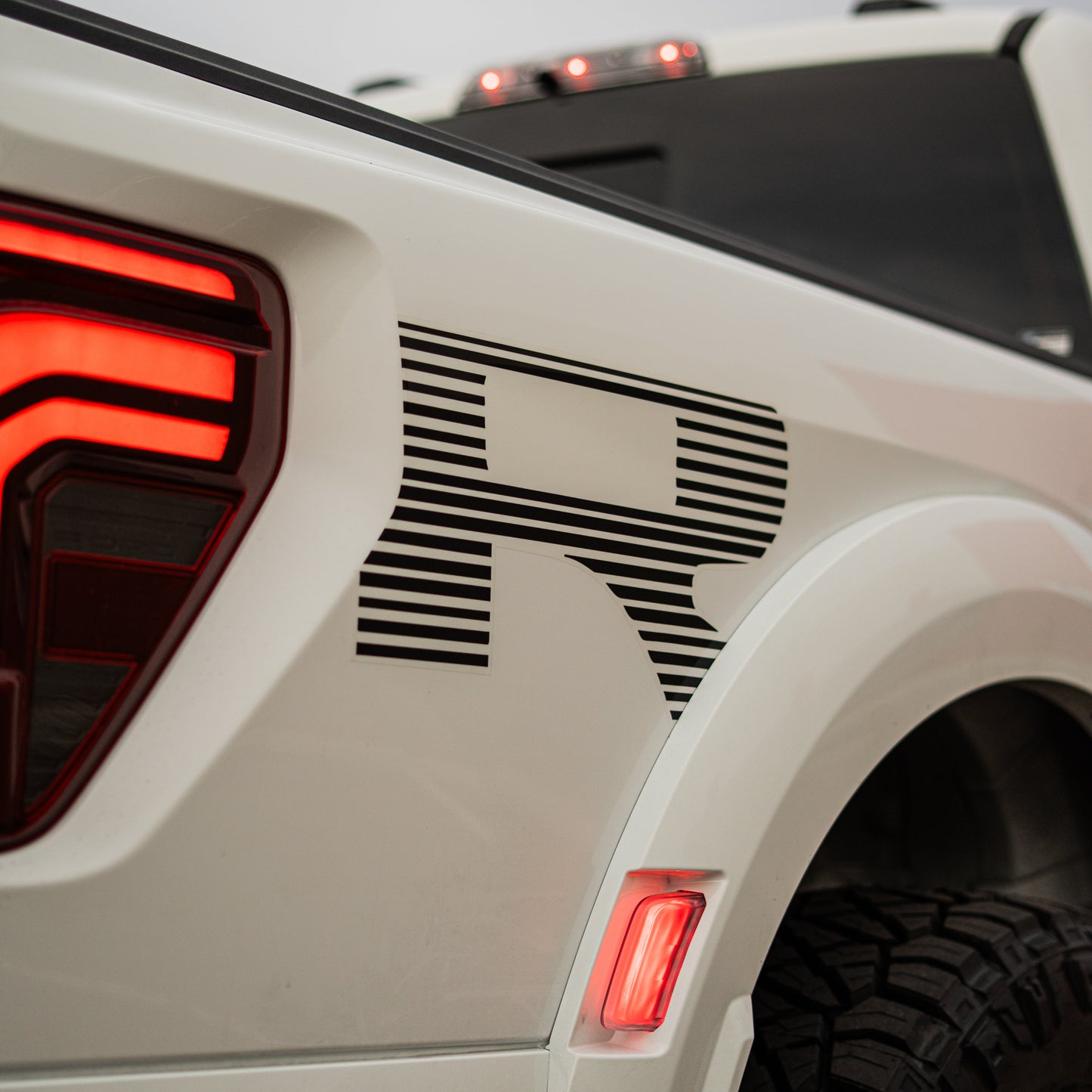 Raptor R Bedside Graphic "R"