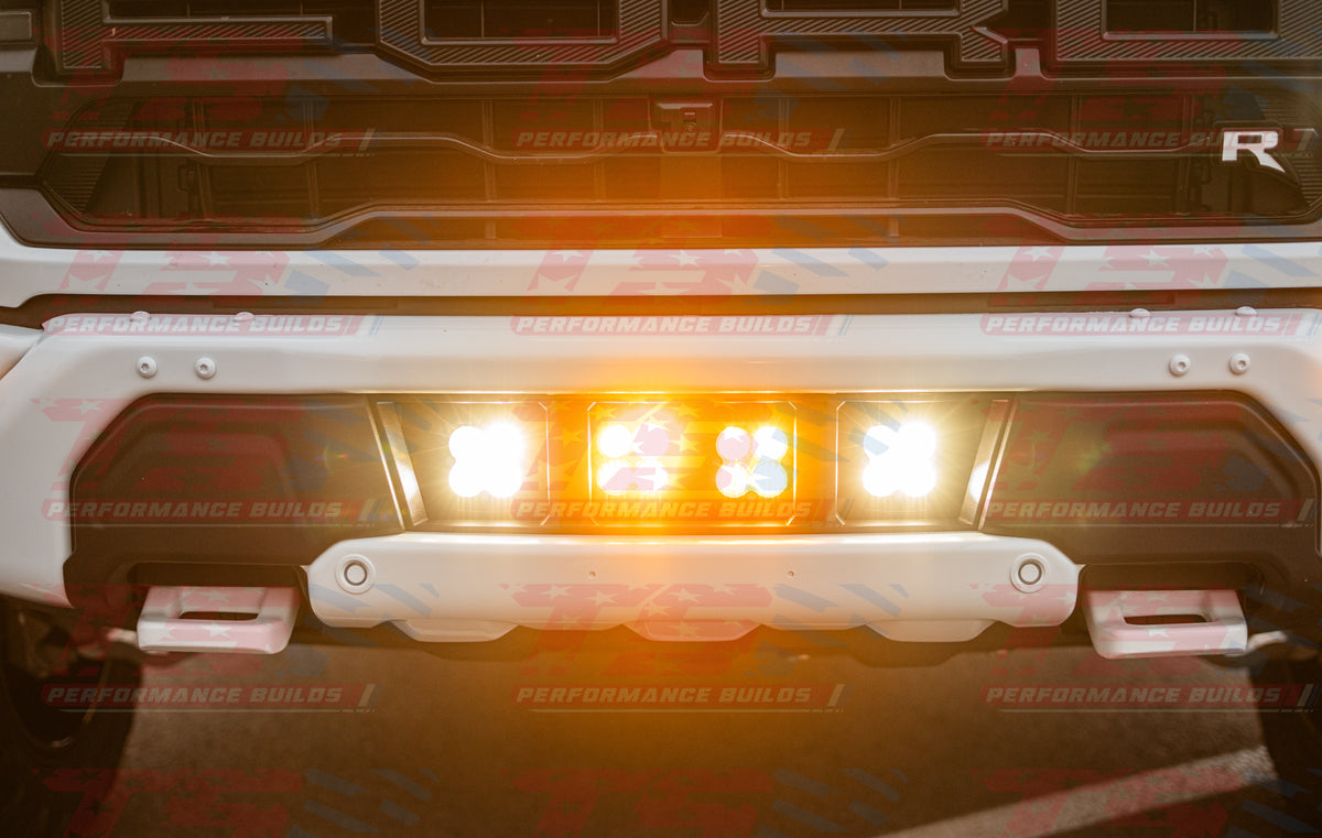 2023-2026 Ford Raptor/R Center Fog Light Kit - Baja Designs Lighting