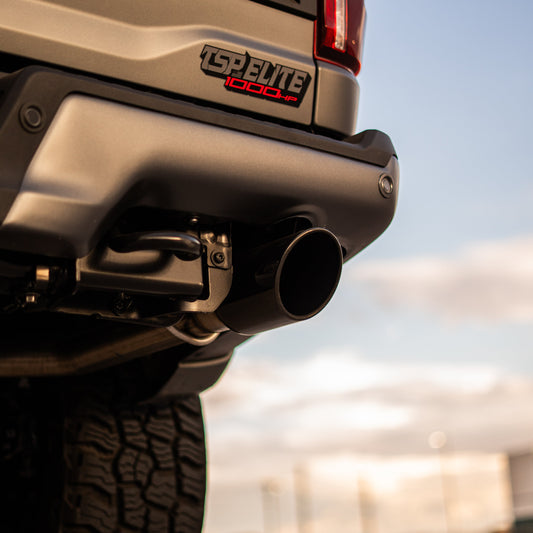 Borla 21-25 Ford Raptor/Raptor R 3in Tail Pipe Kit 4.5in Tip - Black Chrome