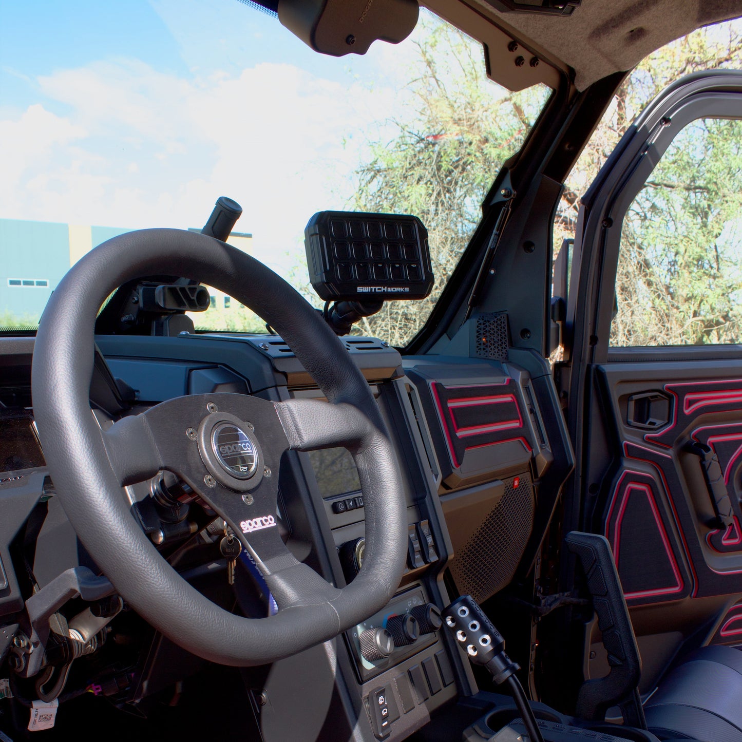 SDR Motorsports Polaris Xpedition X-Plorer Dash Accessory Panel