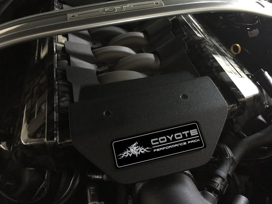 Aluminum Engine Cover Plate [S8] Tribal Coyote Performance Pack (2015-2017 Mustang)
