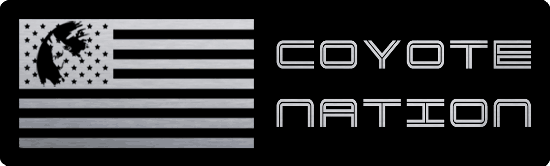 Aluminum Engine Cover Plate [S2] Coyote Nation Black (2018-2023 Mustang)