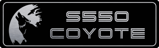 Aluminum Engine Cover Plate [S6] Moon S550 Coyote (2018-2023 Mustang)
