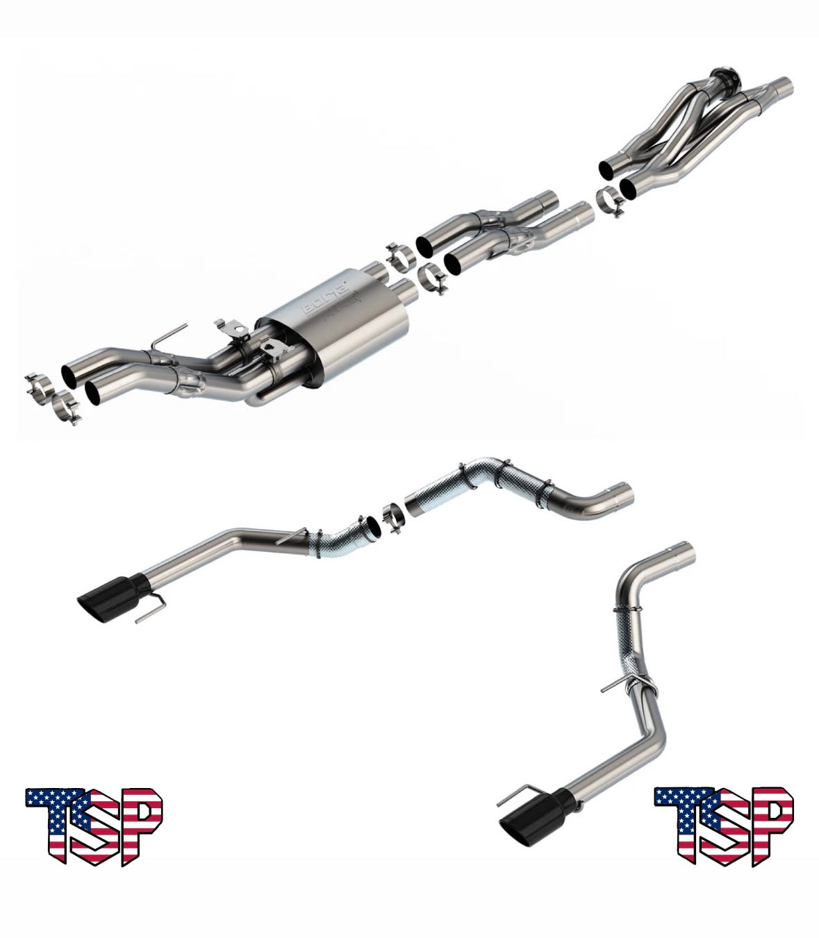 Borla Full Exhaust Package - 2023-2025 Ford Raptor R