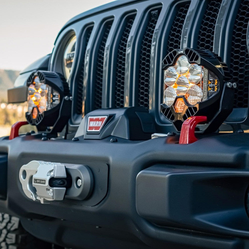 Jeep JL/JT LP6 Pro Bumper Light Kit - Jeep 2020-2026 Gladiator; 2018-2026 Wrangler JL; NOTE: w/ OE Steel Bumper