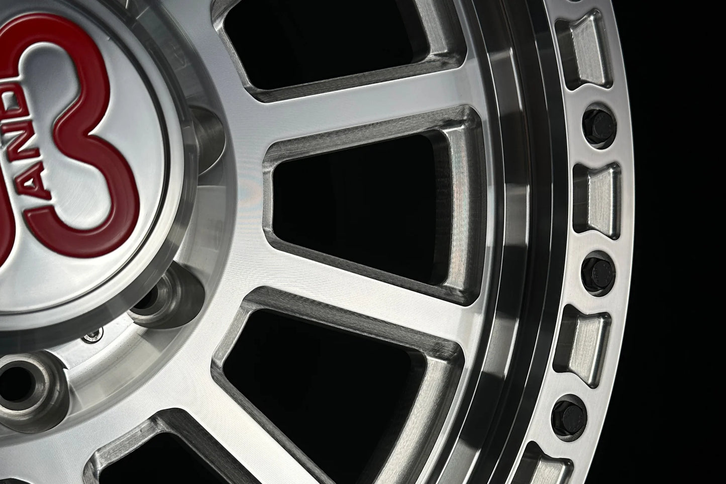 9&3 Wheels FR-13 | 6061-T6 Forged | Simulated Beadlock | Machined